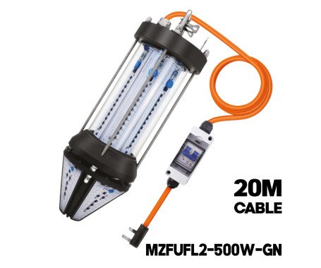 AQUA MARINE - 500W LED Underwater Fishing Light